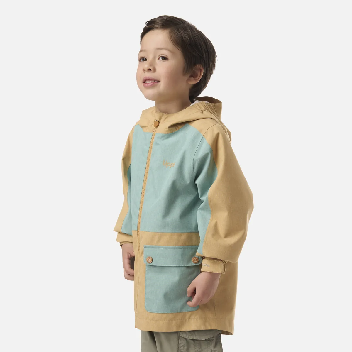 LIPPI - Chaqueta Niño FirePlace B-Dry Jacket Camel Lippi