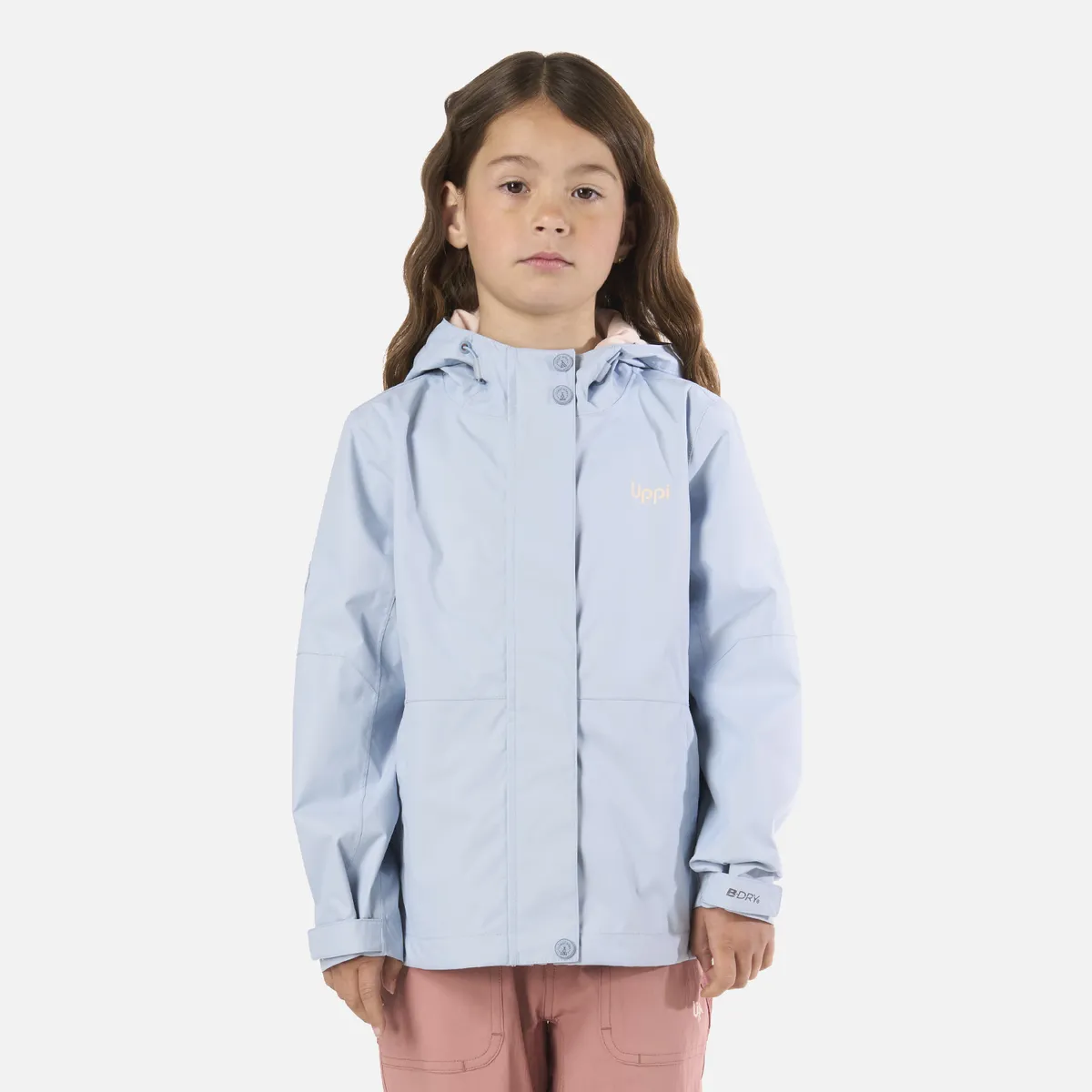 LIPPI - Chaqueta Niña Blizzard B-Dry Hoody Jacket Celeste Lippi