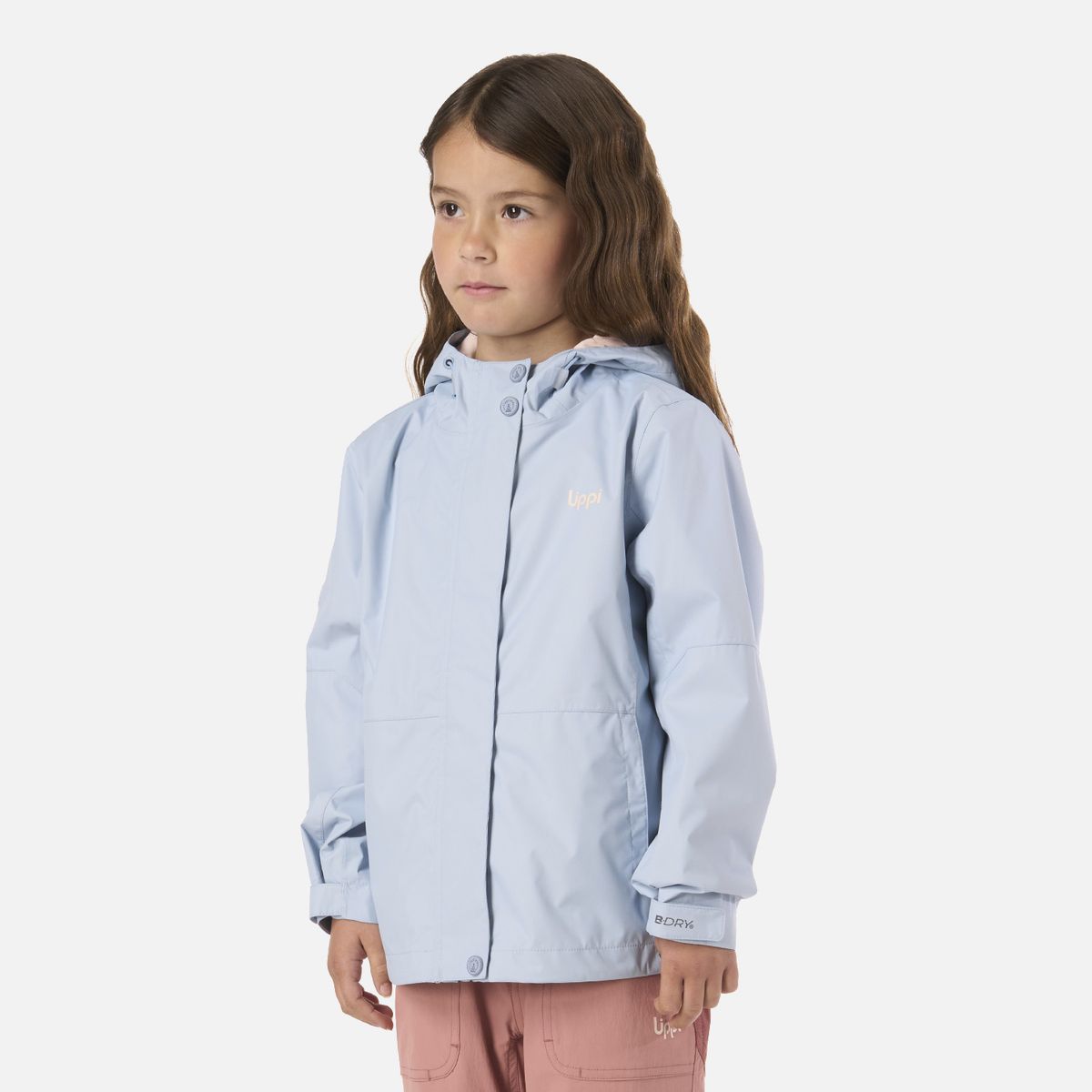 LIPPI - Chaqueta Niña Blizzard B-Dry Hoody Jacket Celeste Lippi