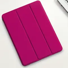 GENERICO - IPad Case Magenta con slot Pencil para 10.2 y 10.5 pulgadas