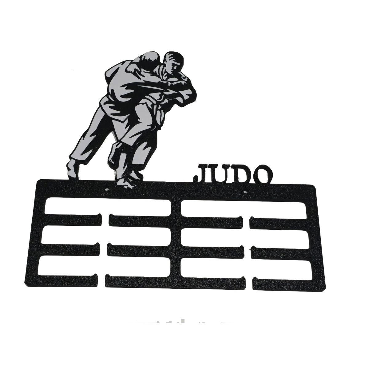 GENERICO - Medallero  Porta Medallas de Judo - Negro