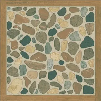 ALLPA - Cerámica 46x46 cm Pedregal Marrón 2,58 mt2