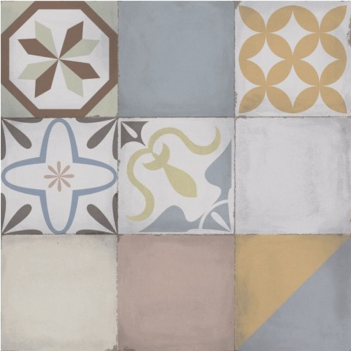 ALLPA - Cerámica 46x46 cm Mosaico Vecchio 2,58 mt2