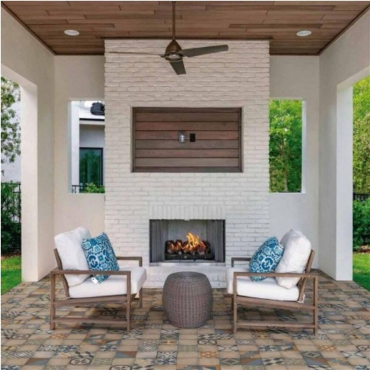 ALLPA - Cerámica 46x46 cm Mosaico Vecchio 2,58 mt2