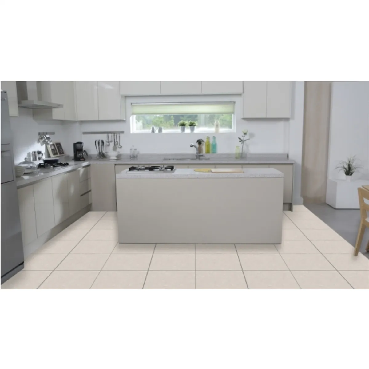 CORDILLERA - Cerámica 45X45 cm Urban marfil caja 2,29 mt2