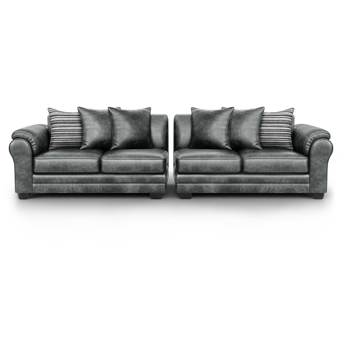 AMERICA DECORA - Sofá Seccional 5 Cuerpos XL Con Resorte Estructural Grandón Envejecido