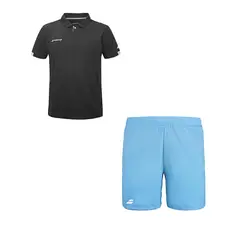 BABOLAT - CONJUNTO DE TENIS SHORT Y POLERA HOMBRE TALLA M
