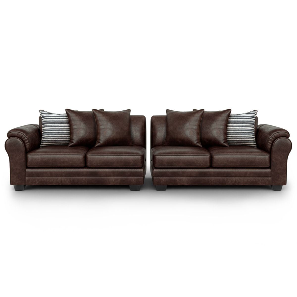 AMERICA DECORA - Sofá Seccional 5 Cuerpos XL Con Resorte Estructural Grandón Envejecido