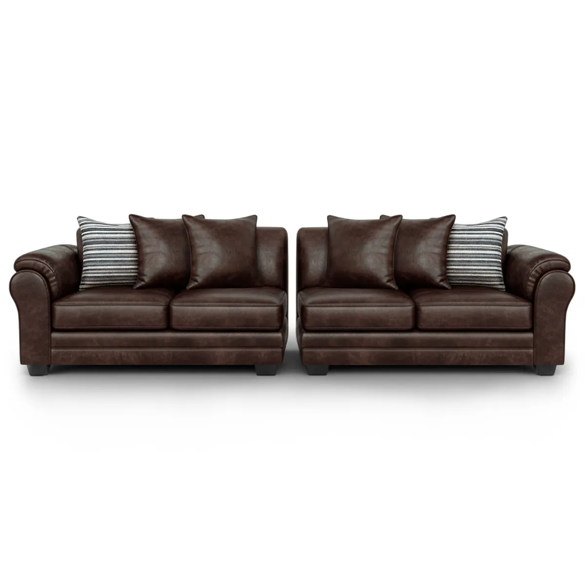 AMERICA DECORA - Sofá Seccional 5 Cuerpos XL Con Resorte Estructural Grandón Envejecido