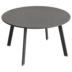 ATMOSPHERA - Mesa Terraza Redonda Metal Gráfito D. 50 X 45 cm