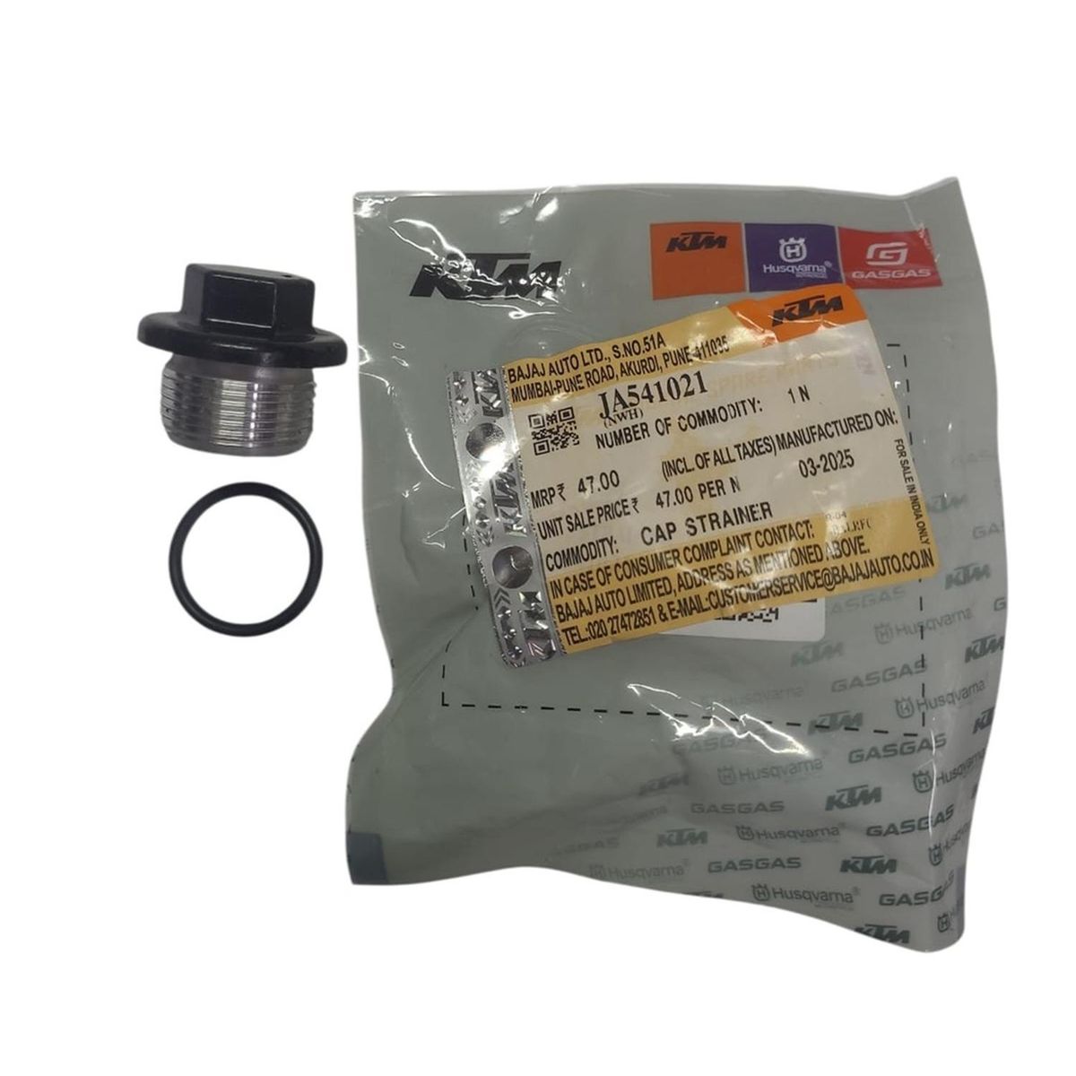 GENERICO - Tapon de Carter Moto Husqvarna 200-250-401 Original