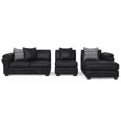 AMERICA DECORA - Sofá Seccional Derecho 5 Cuerpos XL Con Resorte Estructural Grandón Envejecido