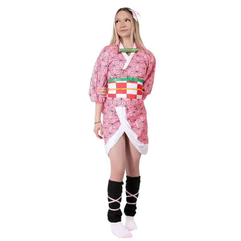FROM MEIGGS - Disfraz Cosplay Halloween Adultos Y Niños - Demon Slayer