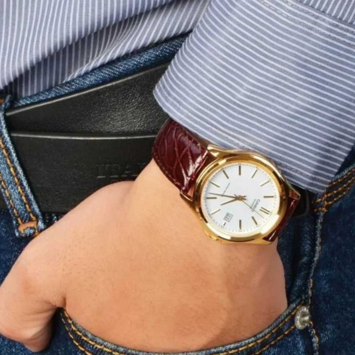 CASIO - Reloj Análogo Casio Hombre MTP-1183Q-7A