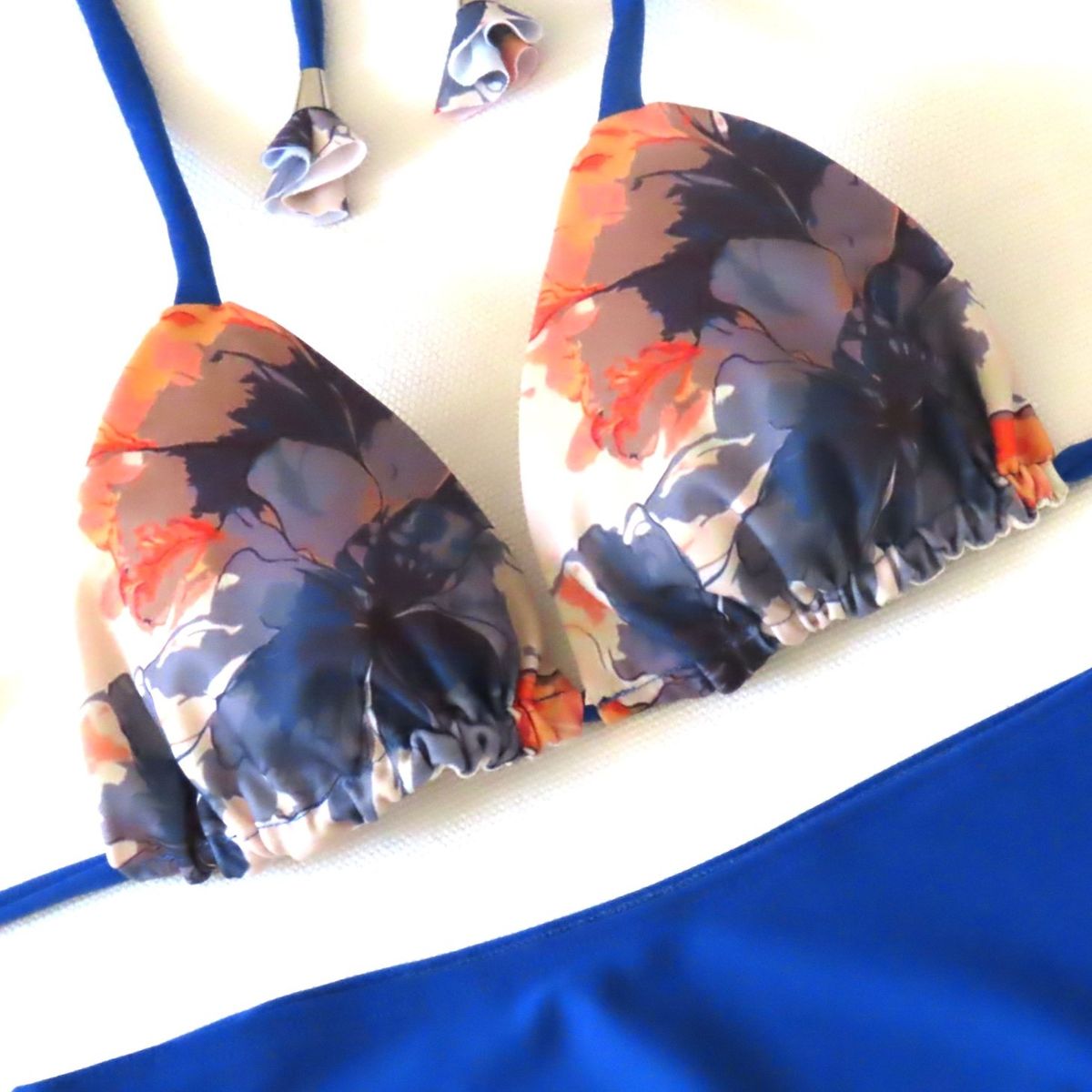 CREA PRINT - Traje de Baño Bikini Mod Merida Top estilo deportivo