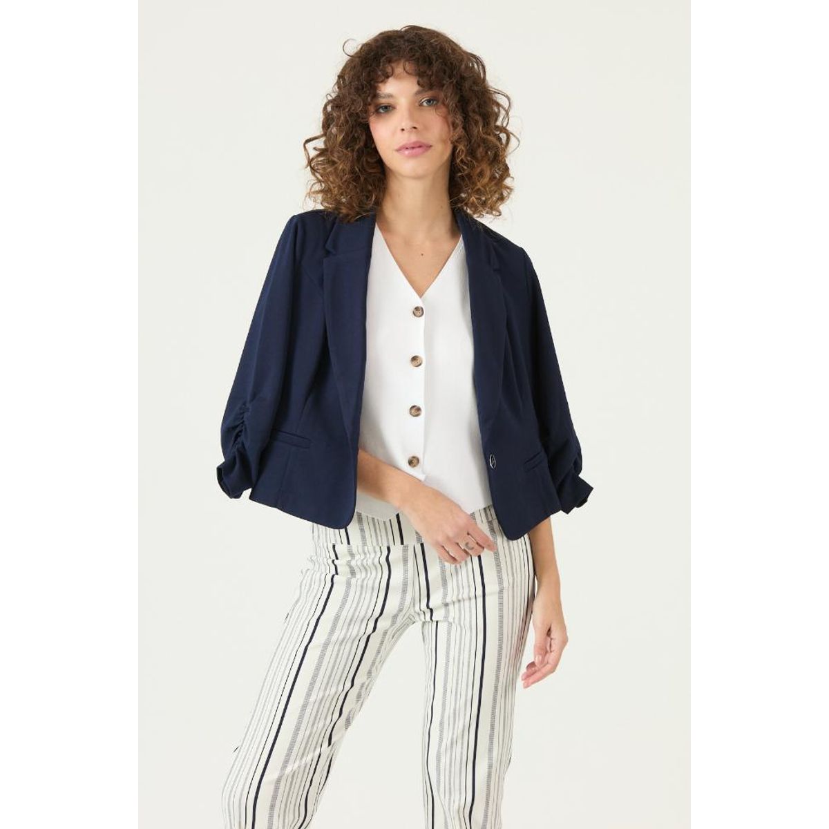 PRIVILEGE - Blazer azul marino PRIVILEGE 3145