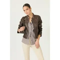 PRIVILEGE - Chaqueta cafe 2854