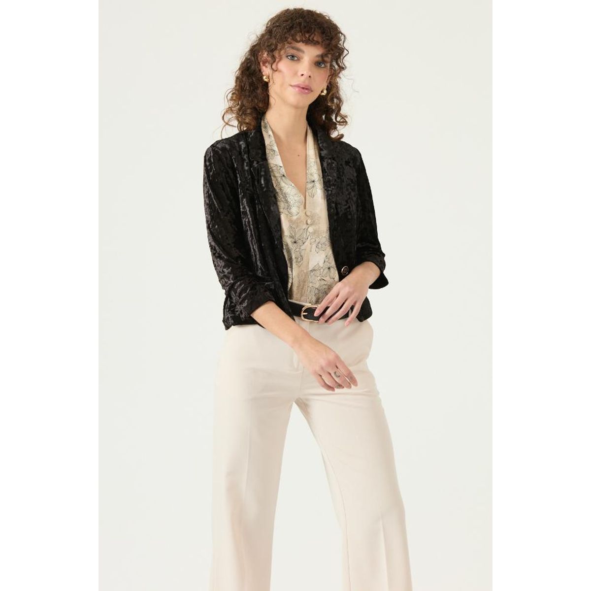 PRIVILEGE - Blazer negro PRIVILEGE 3144