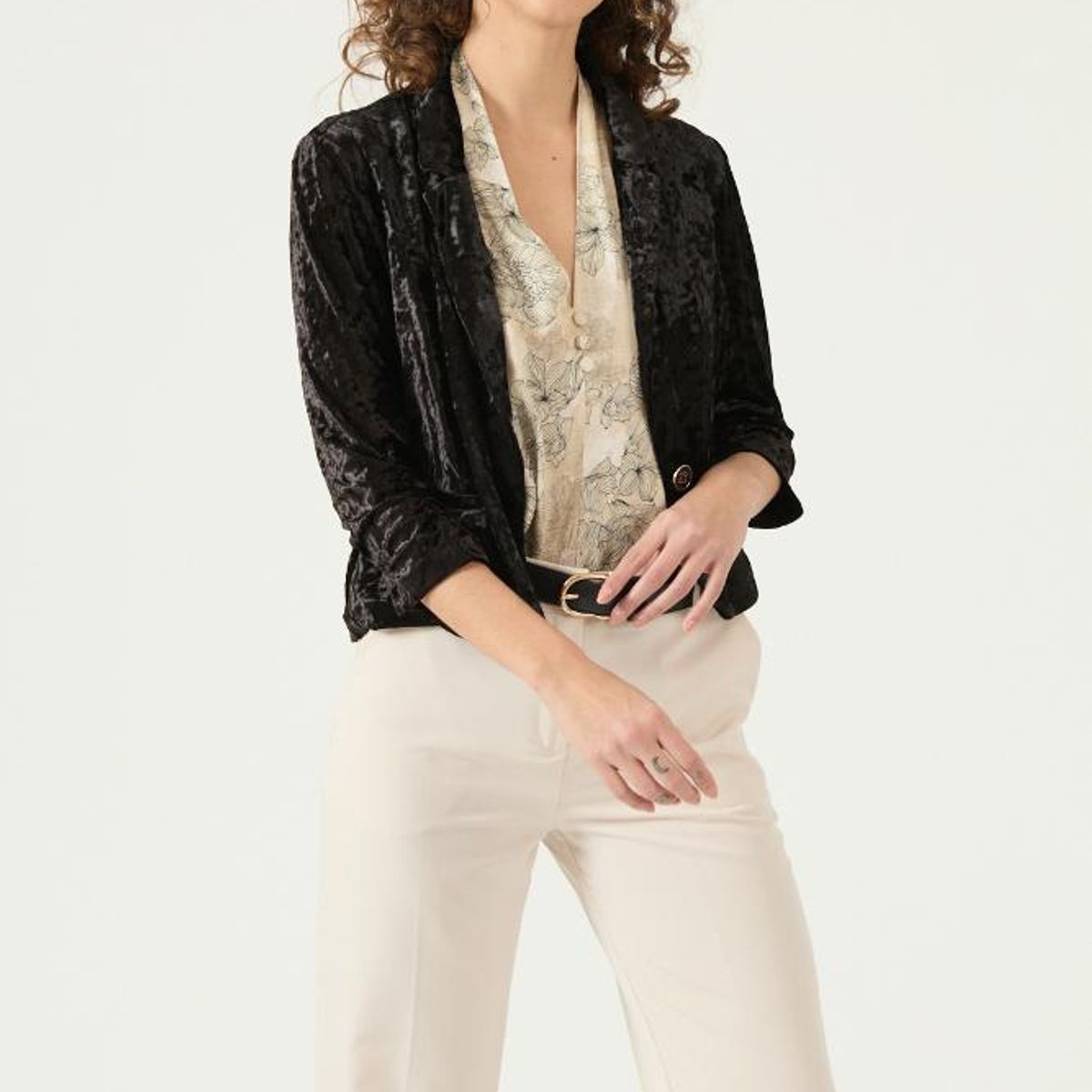 PRIVILEGE - Blazer negro PRIVILEGE 3144