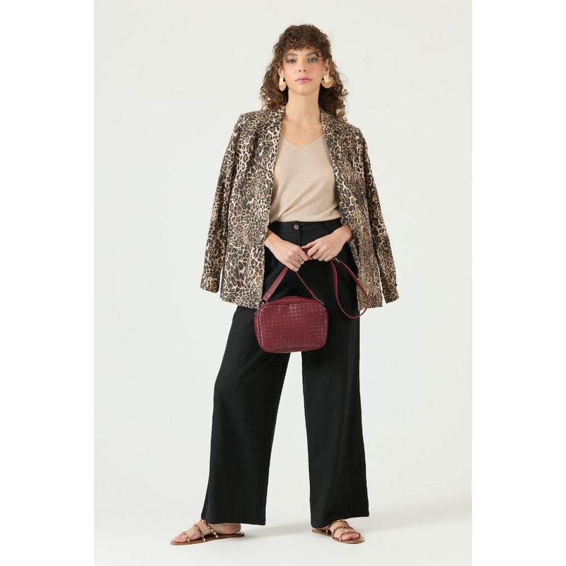 PRIVILEGE - Blazer de lino beige PRIVILEGE 3136