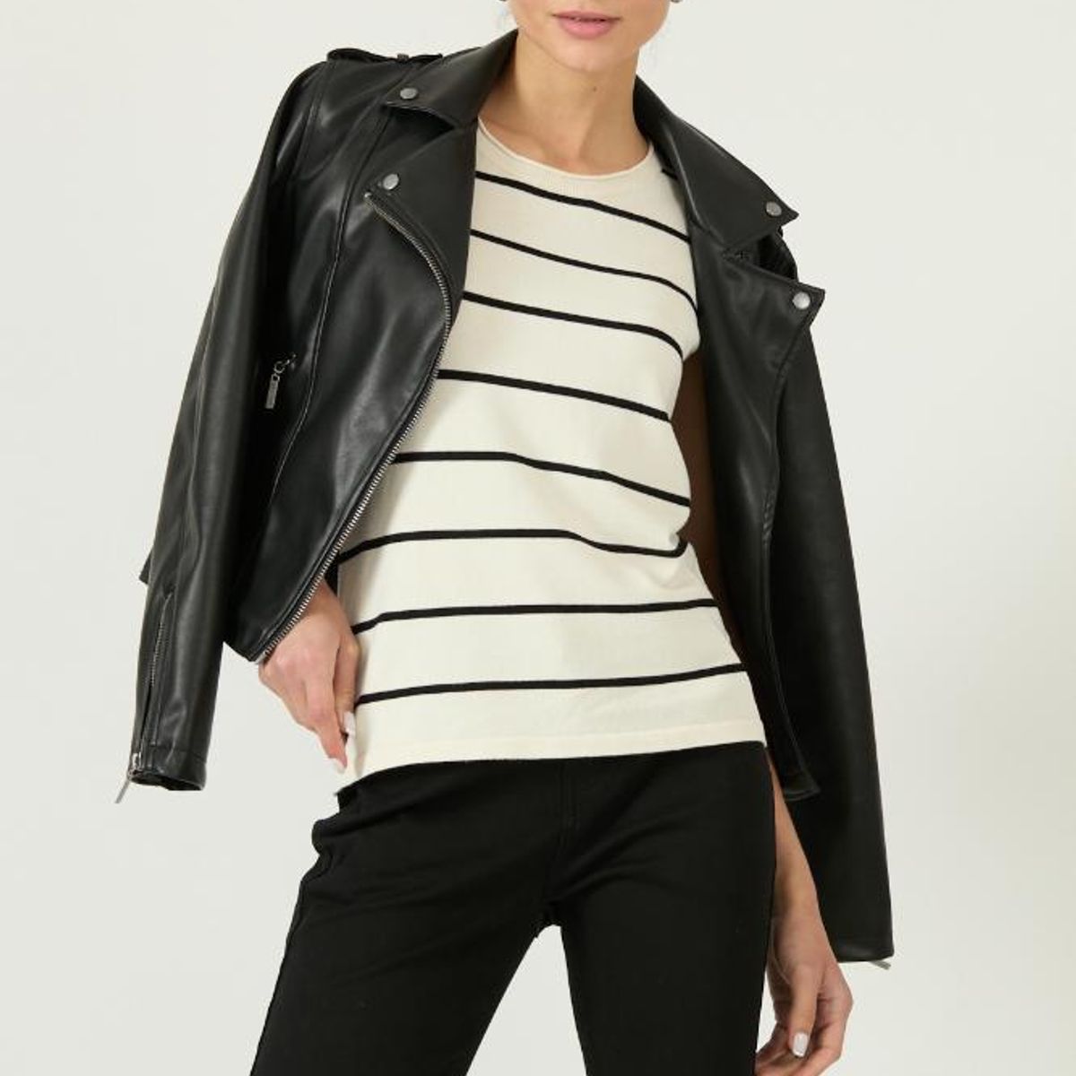 PRIVILEGE - Chaqueta negra 2852