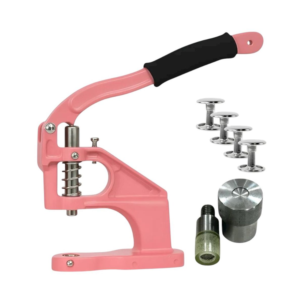 GENERICO - Prensa Remachadora + Matriz + 100 Remaches Dobles De 8 Mm