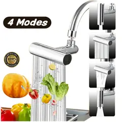 MOVI - Extensor de Grifo Cocina 4 en 1 Giratorio 360°