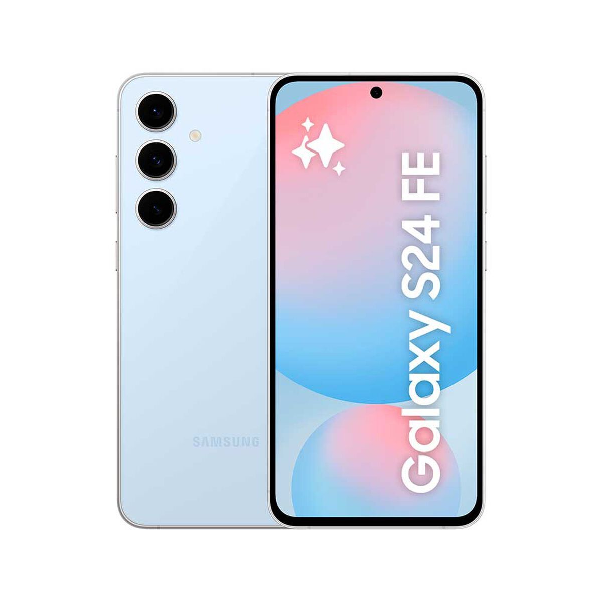 SAMSUNG - Celular Smartphone Samsung Galaxy S24 FE 5G 256 GB Dual SIM - Azul