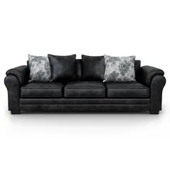 AMERICA DECORA - Sofá 4 Cuerpos XL Con Resorte Estructural Grandón Envejecido