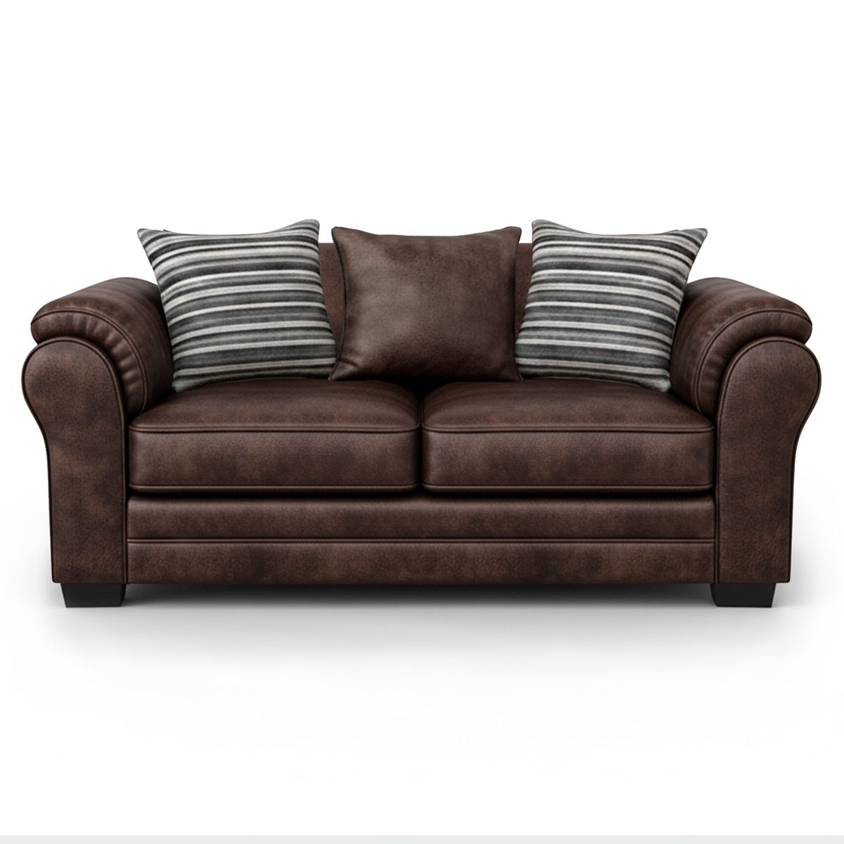 AMERICA DECORA - Sofá 3 Cuerpos XL Con Resorte Estructural Grandón Envejecido