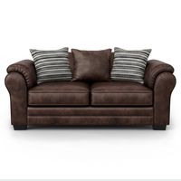 Sofá 3 Cuerpos XL Con Resorte Estructural Grandón Envejecido