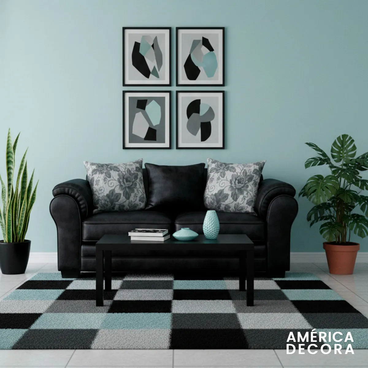 AMERICA DECORA - Sofá 3 Cuerpos XL Con Resorte Estructural Grandón Envejecido
