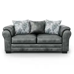 AMERICA DECORA - Sofá 3 Cuerpos XL Con Resorte Estructural Grandón Envejecido