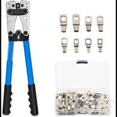 GENERICO - ALICATE HERRAMIENTA CRIMPADO 61016253550MM + TERMINALES