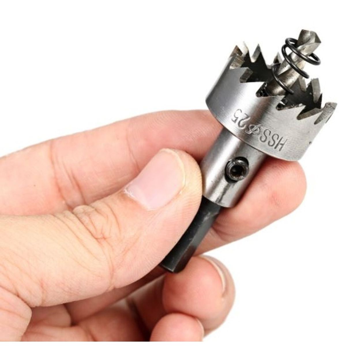 GENERICO - JUEGO DE 5 BROCAS CORONA PERFORADORA METAL