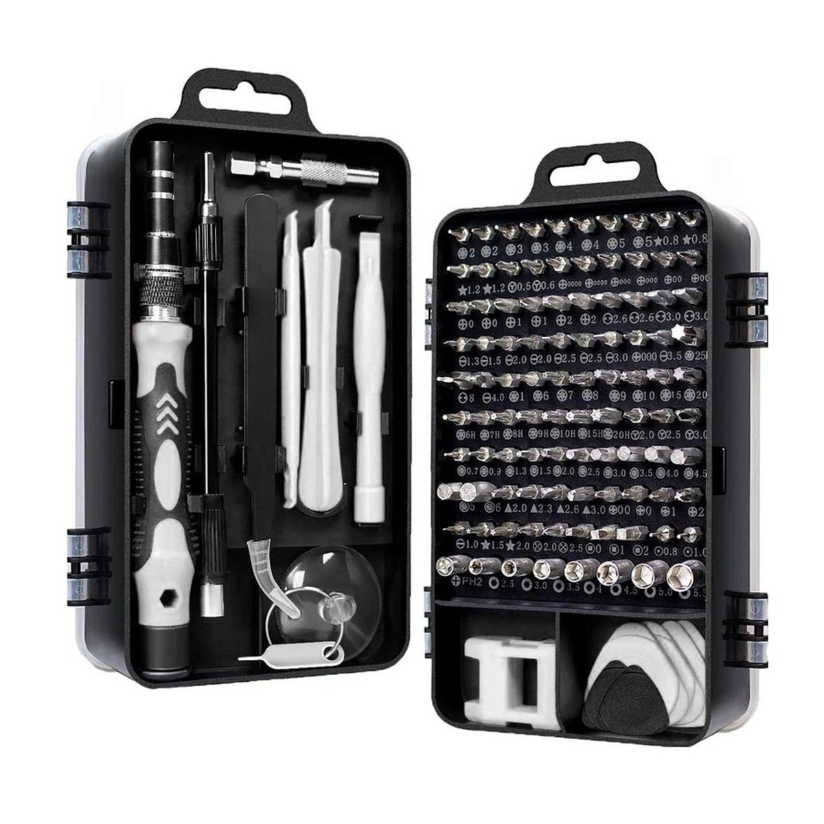 GENERICO - JUEGO DE MINI DESTORNILLADORES TORX DE PRECISIÓN 117 EN 1