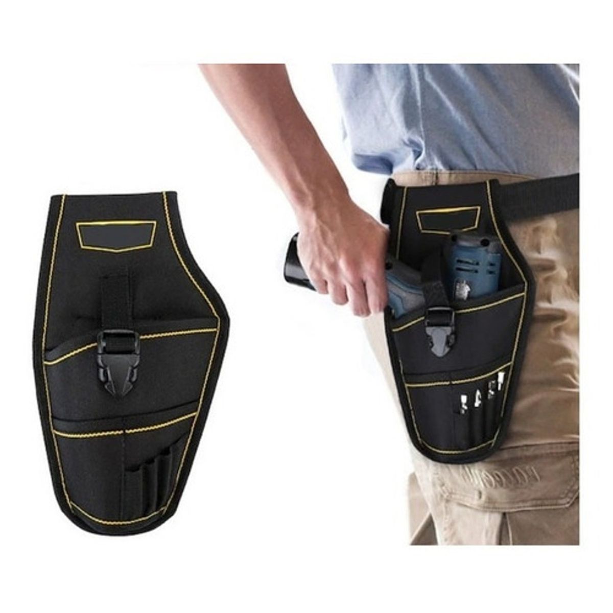 GENERICO - BOLSA COLETO PORTA HERRAMIENTA TALADRO