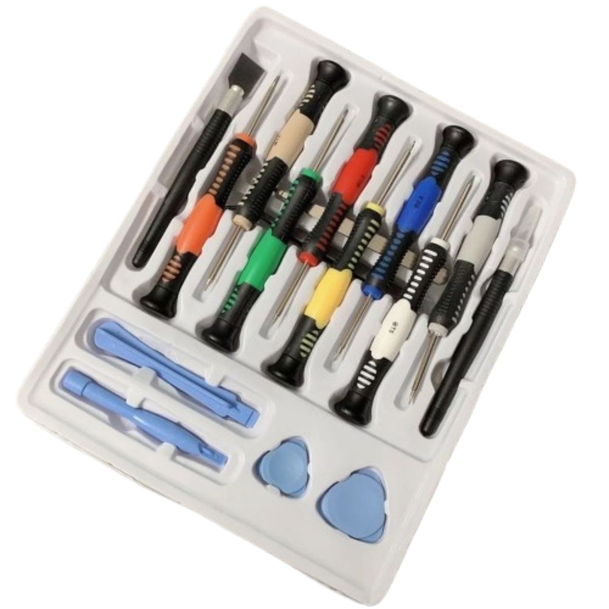 GENERICO - KIT HERRAMIENTAS Y DESATORNILLADOR PROFESIONAL 16 EN 1 FULL