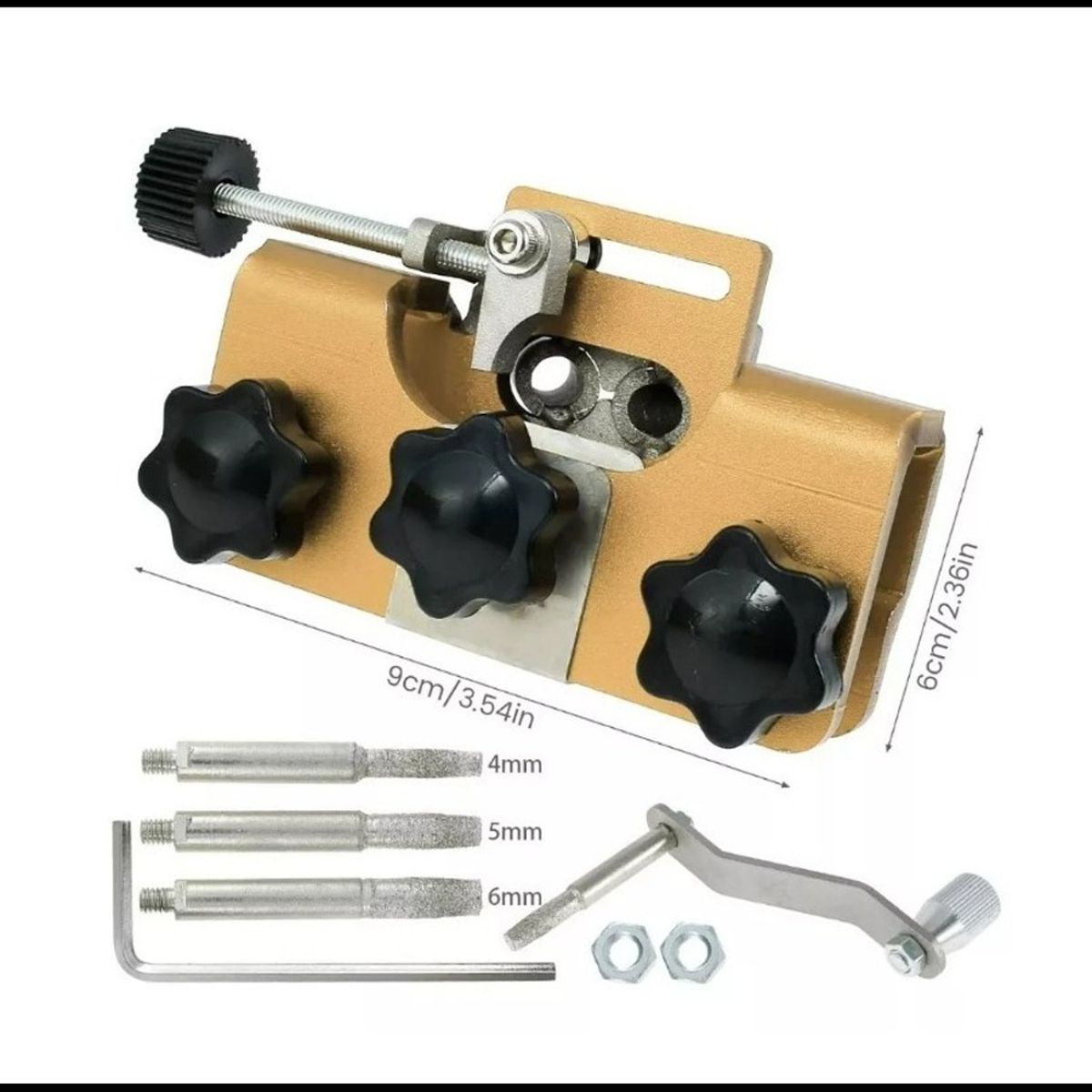 GENERICO - AFILADOR SIERRA CALADORA PARA AFILAR CADENAS DE MOTOSIERRA