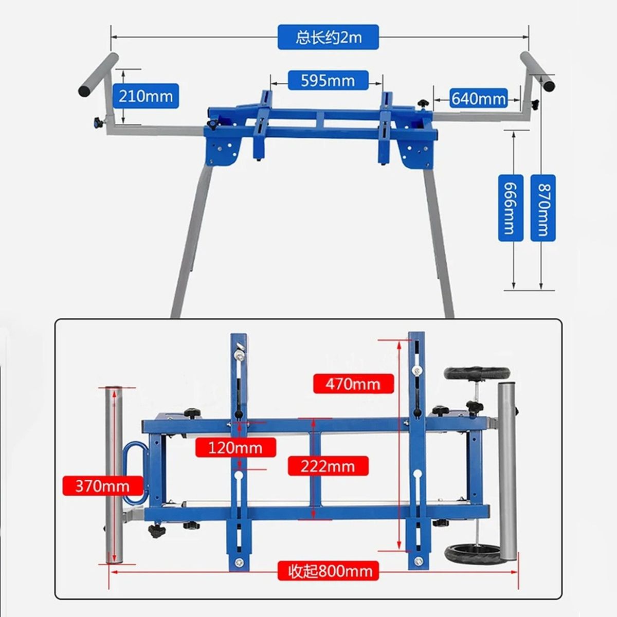 GENERICO - BANCO PARA INGLETEADORA Y CEPILLO DE BANCO MODELO UNIVERSAL