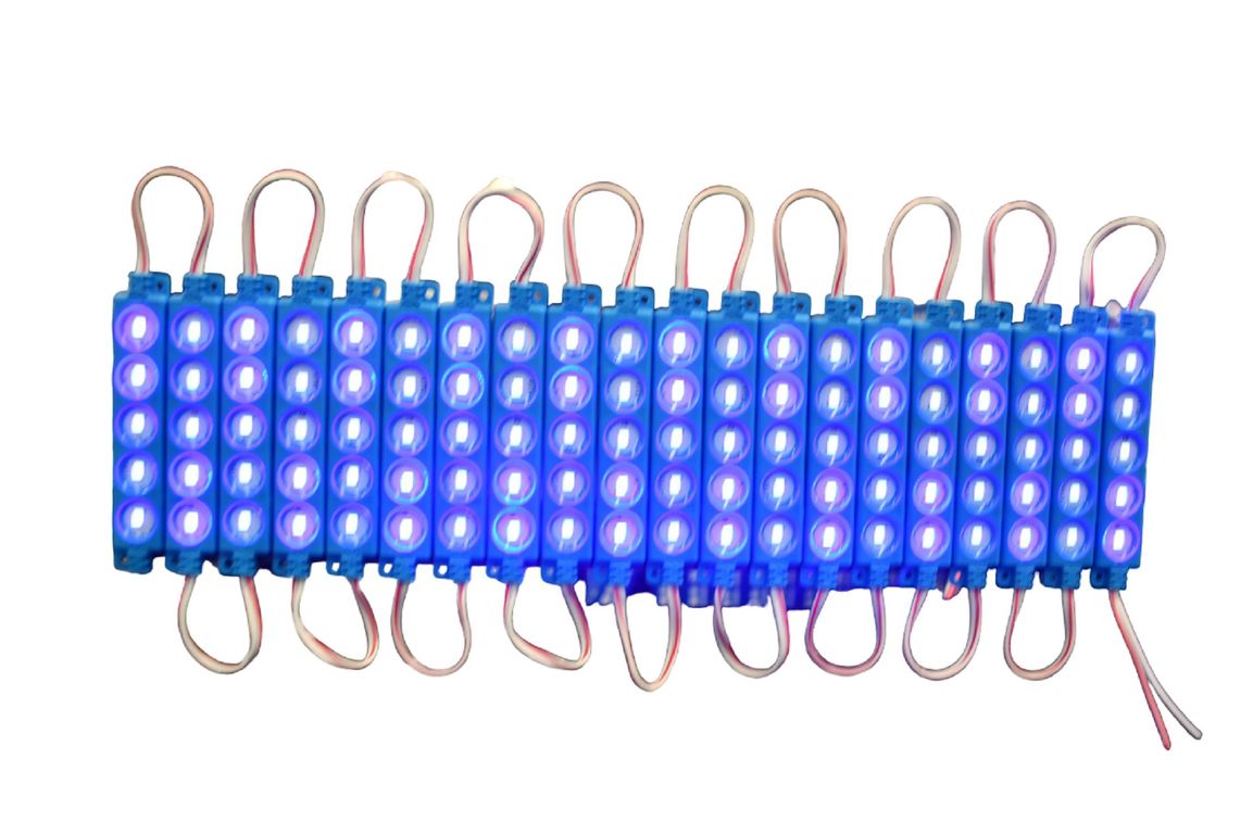 MODULOS LED AZUL ADHESIVOS 12 VOLTS