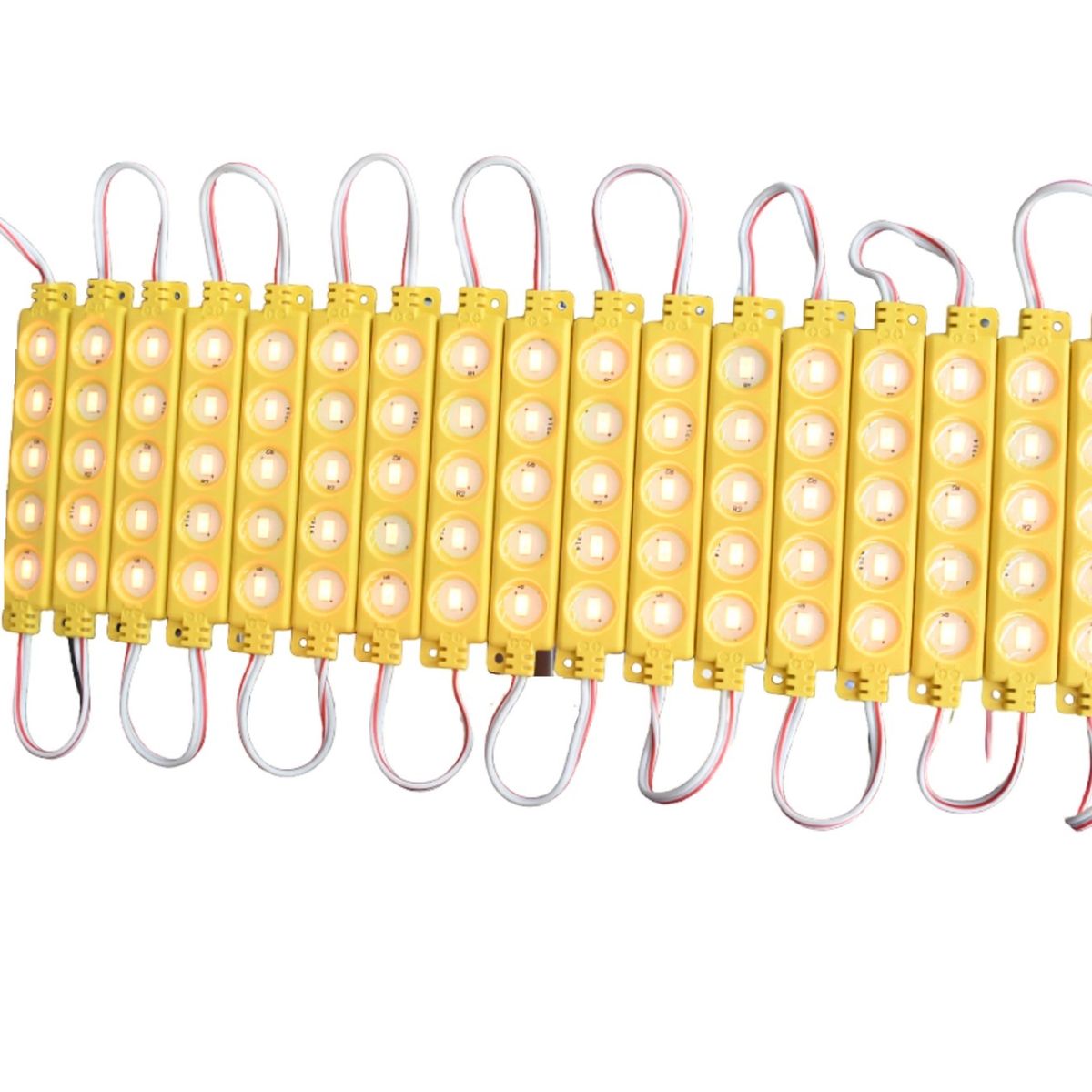 GOTEK - MODULOS LED AMBAR ADHESIVOS - 24 VOLTS