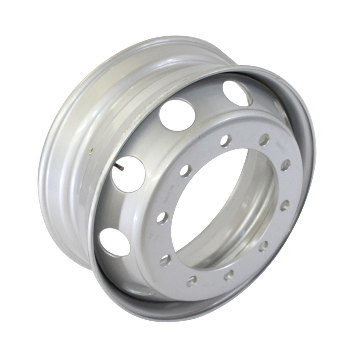 SUNTECH - Llanta Disco 7.50x22.5 PuLG Europea Acero - Gris Plata