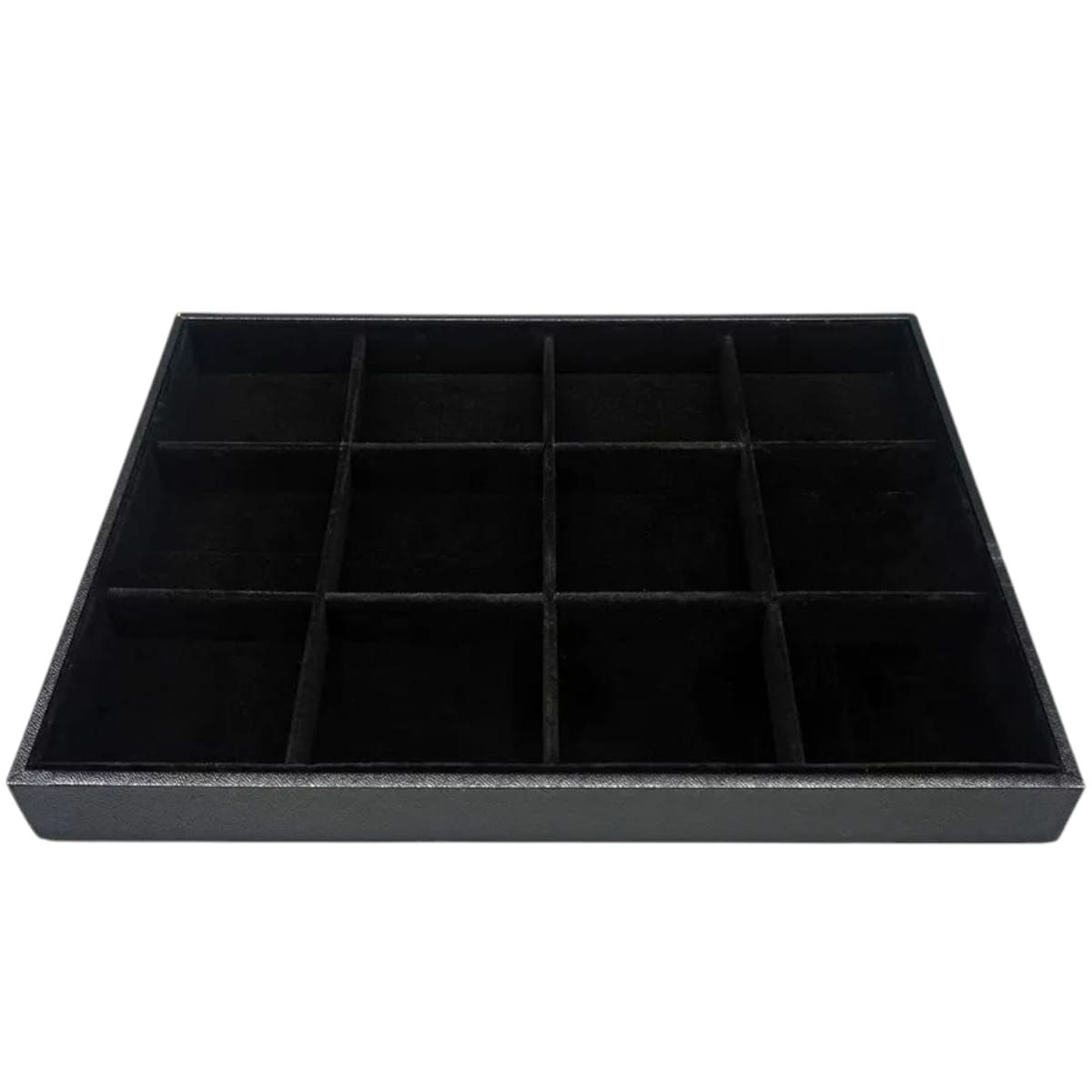 GENERICO - Bandeja grande Organizadora de Terciopelo para Joyas Gms