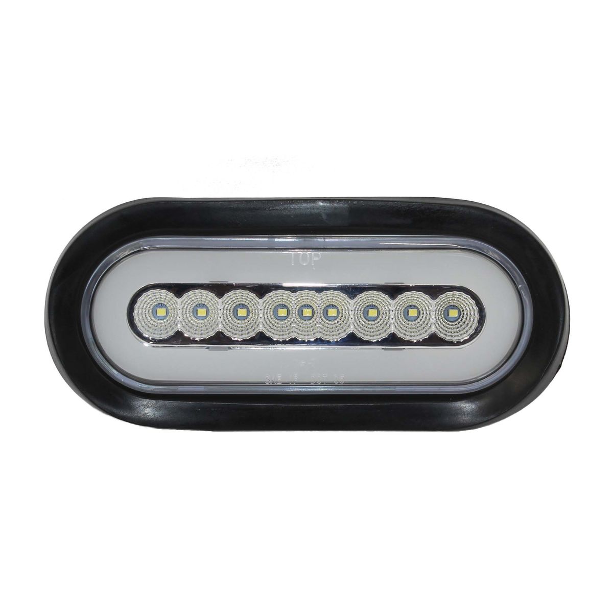 GOTEK - FOCO OVALADO LED BLANCO BI-VOLTS TIPO HALO