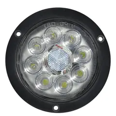 TRO GRIM - FOCO TRASERO 4 PULG LED BLANCO 12 Y 24 VOLTS