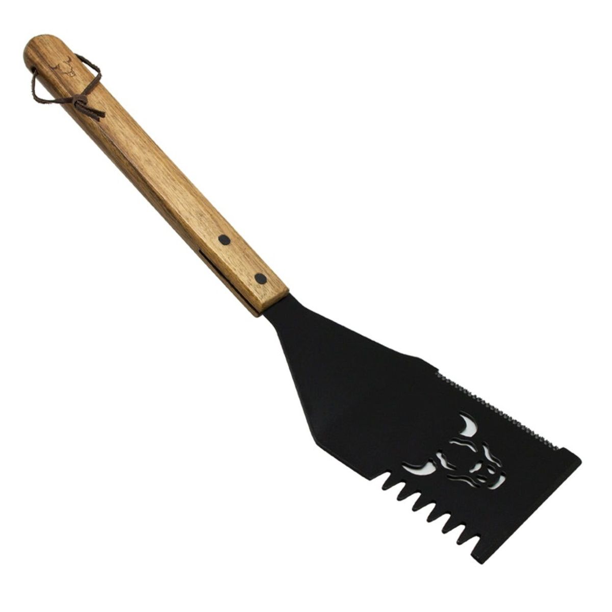 WAYU - ESPATULA PARRILLERA LOGO WAYU COLOR NEGRO