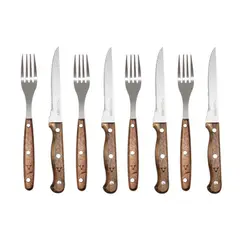 WAYU - SET CUCHILLOS Y TENEDORES PRM 8 PCS