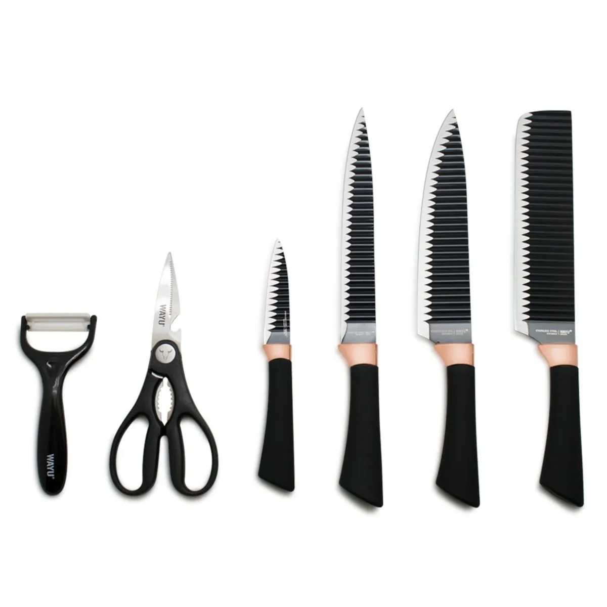 WAYU - SET CUCHILLOS ROLLING WAYU