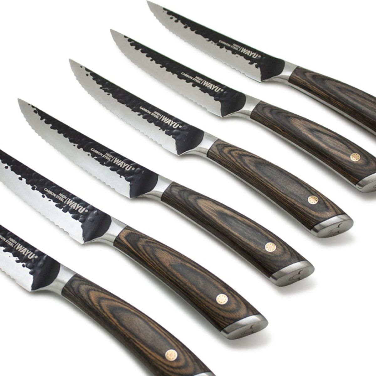 WAYU - SET 6 CUCHILLOS HAMMER COLLECTION WAYU